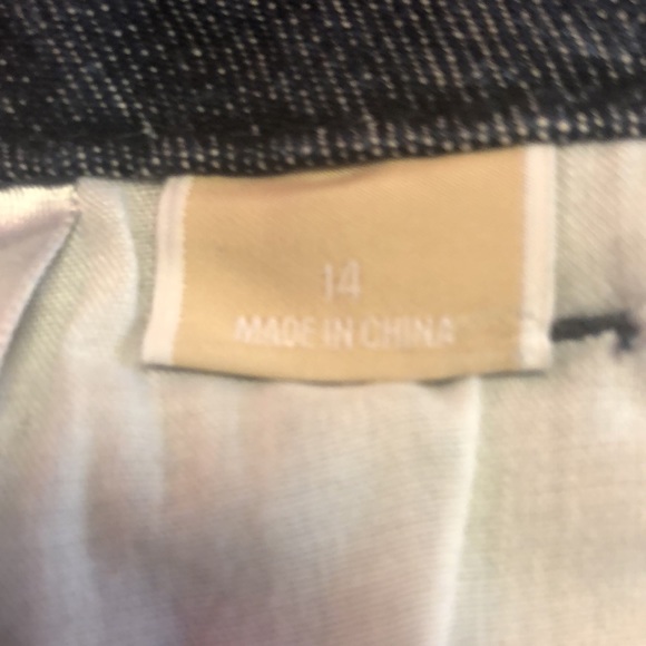 Michael Kors Plus Size Blue Jeans - Picture 11 of 12